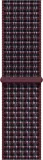 40mm Sport Loop Burgundy Plaid