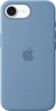 iPhone 16e Silicone Case Winter Blue