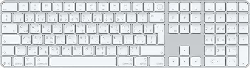 Magic Keyboard with Touch ID and Numeric Keypad for Mac models with Apple silicon (USB-C)