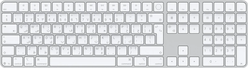 Magic Keyboard with Touch ID and Numeric Keypad for Mac models with Apple silicon (USB-C)